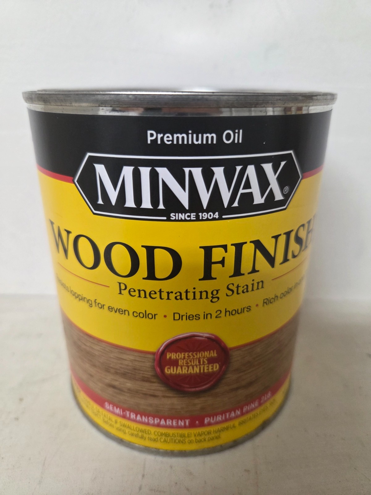 Minwax Stain Puritan Pine 218 Wood Finish 1 Quart. Can in good shape. New can…