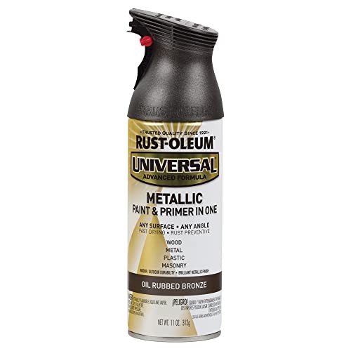 Rust-oleum Universal Paint And Primer Oil Rubbed Bronze 11Oz Pack Of 6