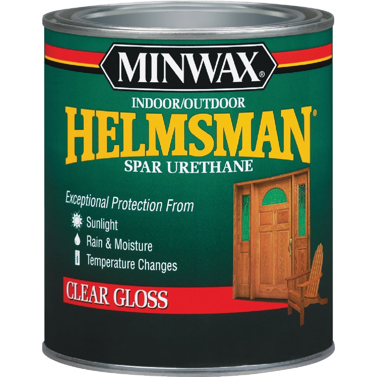 Minwax Helmsman Gloss Clear Spar Urethane, 1 Qt. 63200444 Minwax Helmsman