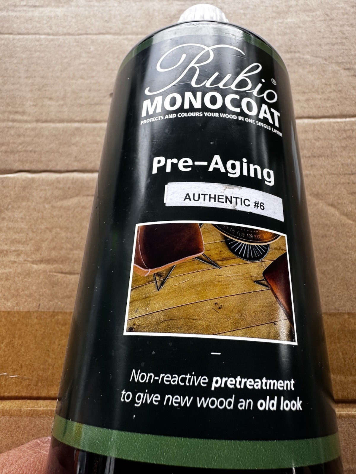 1 Liter Rubio Monocoat Pre Aging Pretreatment Authentic # 6 Color NEW