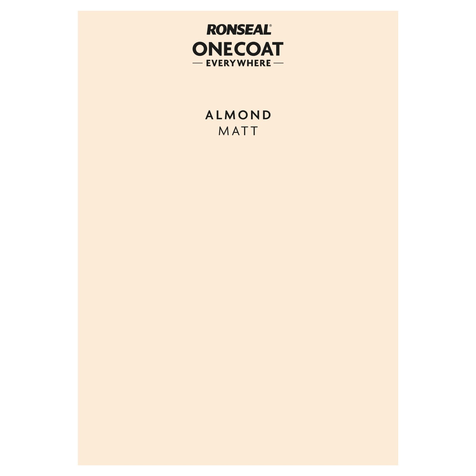 Ronseal One Coat Everywhere Peel & Stick Almond