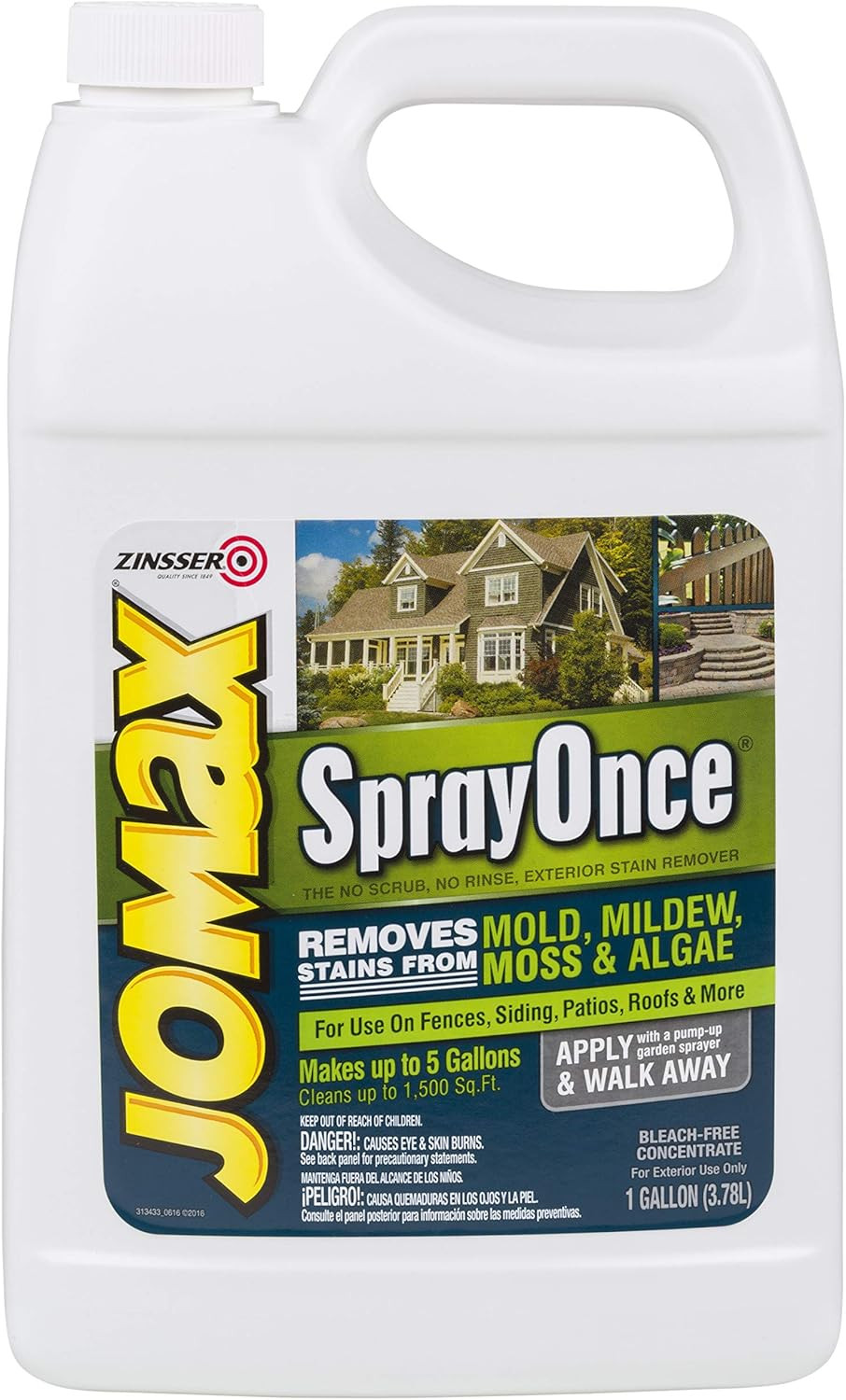 Jomax 308764 Spray Once, 1 Gallon, 128 Fl Oz (Pack of 1)
