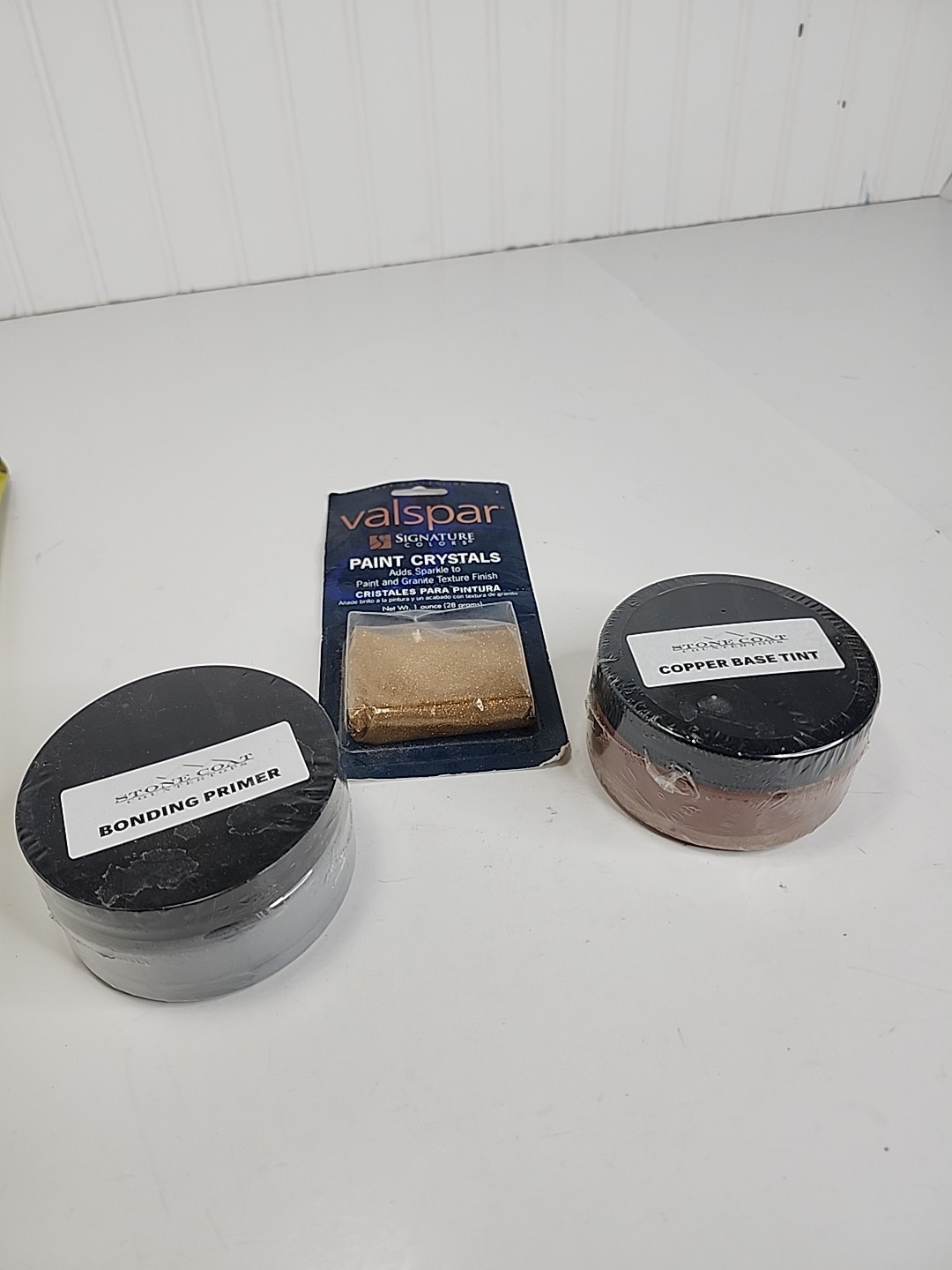 Stone Coat Countertops Bonding Primer Grey + Copper Base Tint W/ Paint Crystals