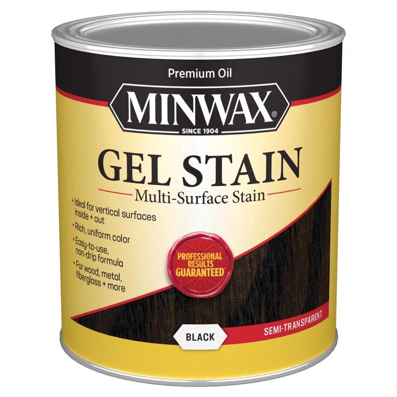 Minwax 660920000 Oil Based 200 sq. ft. Coverage Gel Stain 1 qt. (Pack of 4)