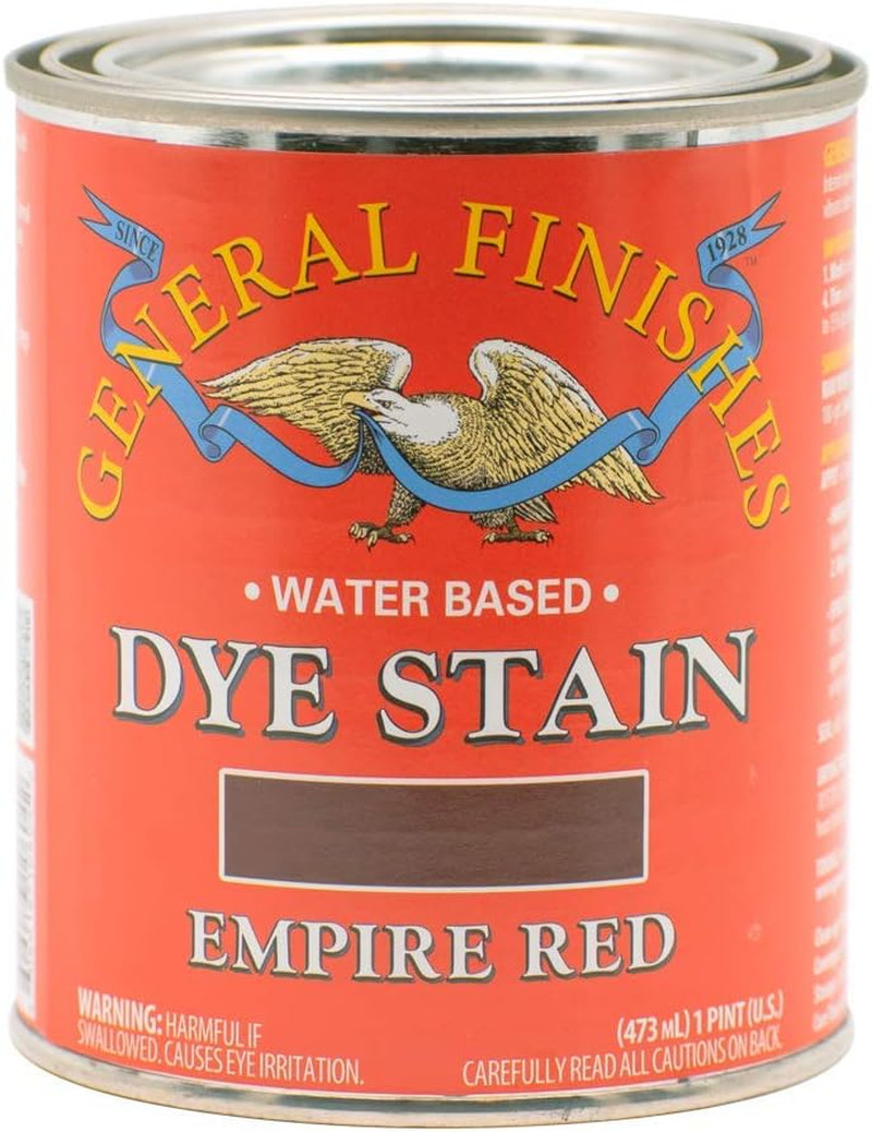 Water Based Dye, 1 Pint, Empire Red
