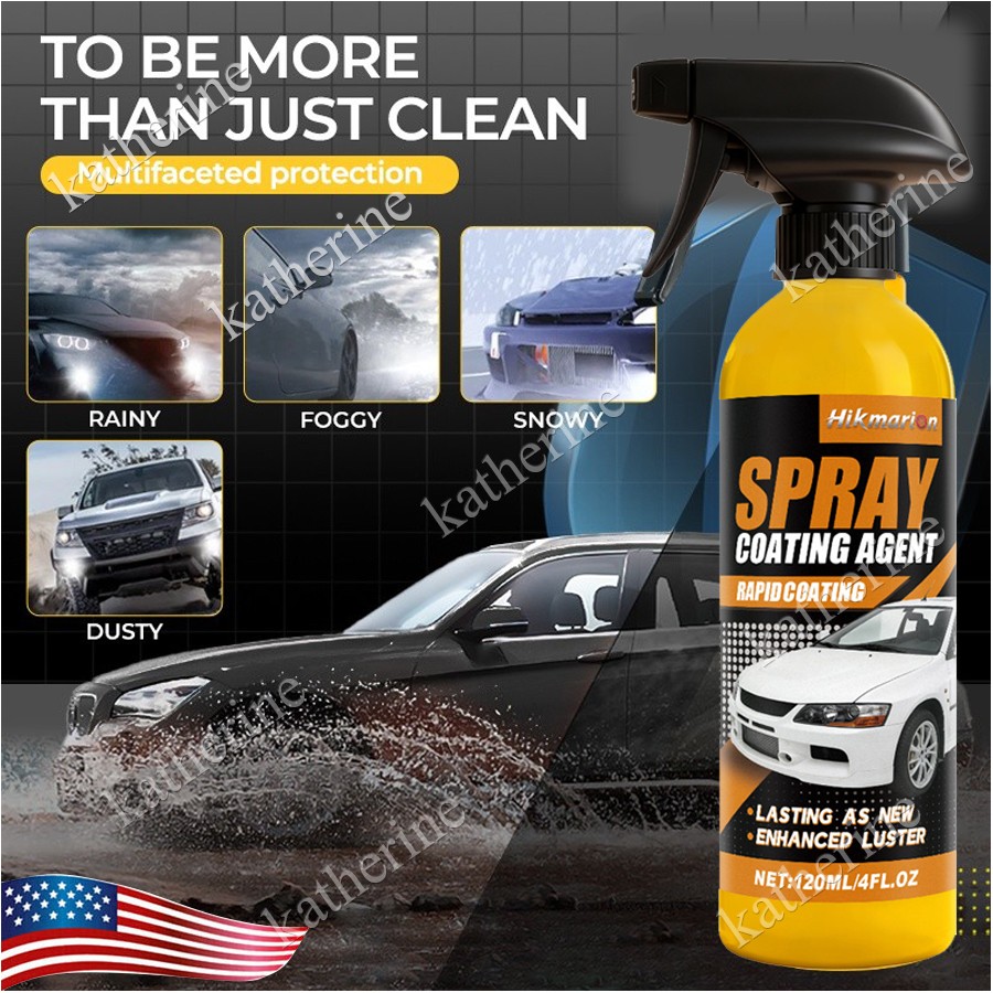 Car Coating Spray,Quick Effect Coating Agent,Car Scratch Wax Polish Spray Liquid