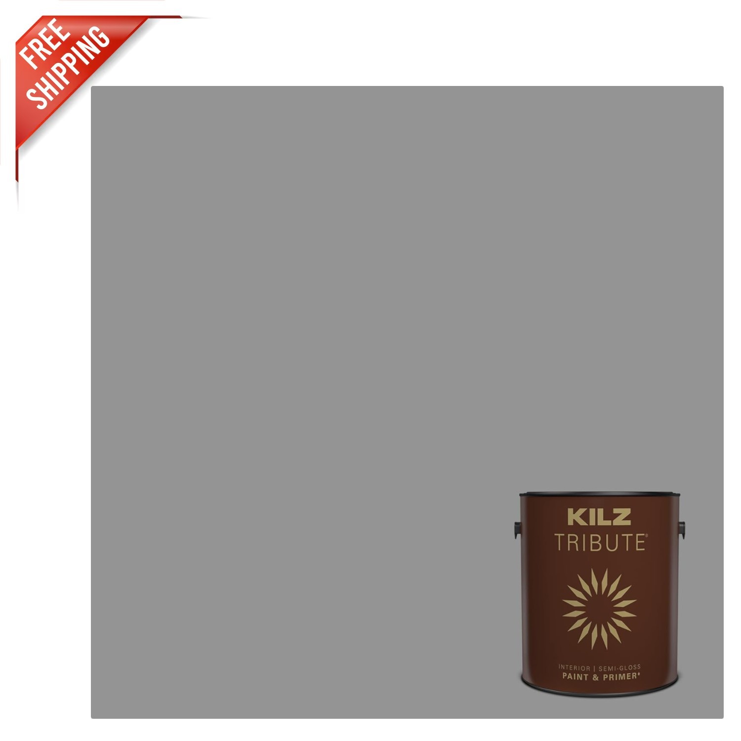 TRIBUTE 1 Gallon Acrylic Low VOC Paint & Primer – Semi-Gloss Nomad’s Trail