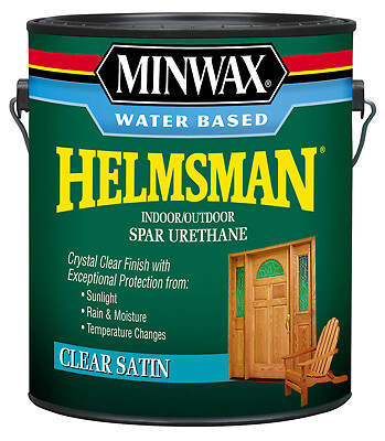 Helmsman 1-Gallon Satin Water-Based Spar Urethane – Pack of 2