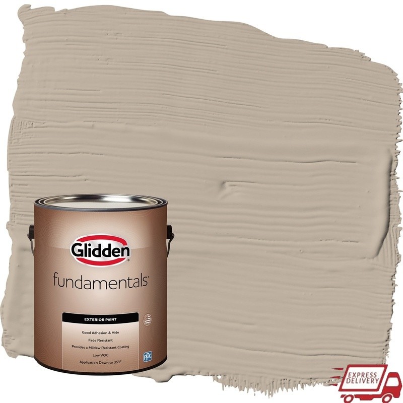 Low VOC Exterior Paint Mildew Resistant Fast Drying Good Adhesion Multi-Surface