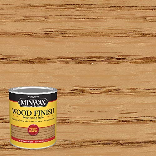 1 qt Minwax 70001 Golden Oak Wood Finish Oil-Based Wood Stain
