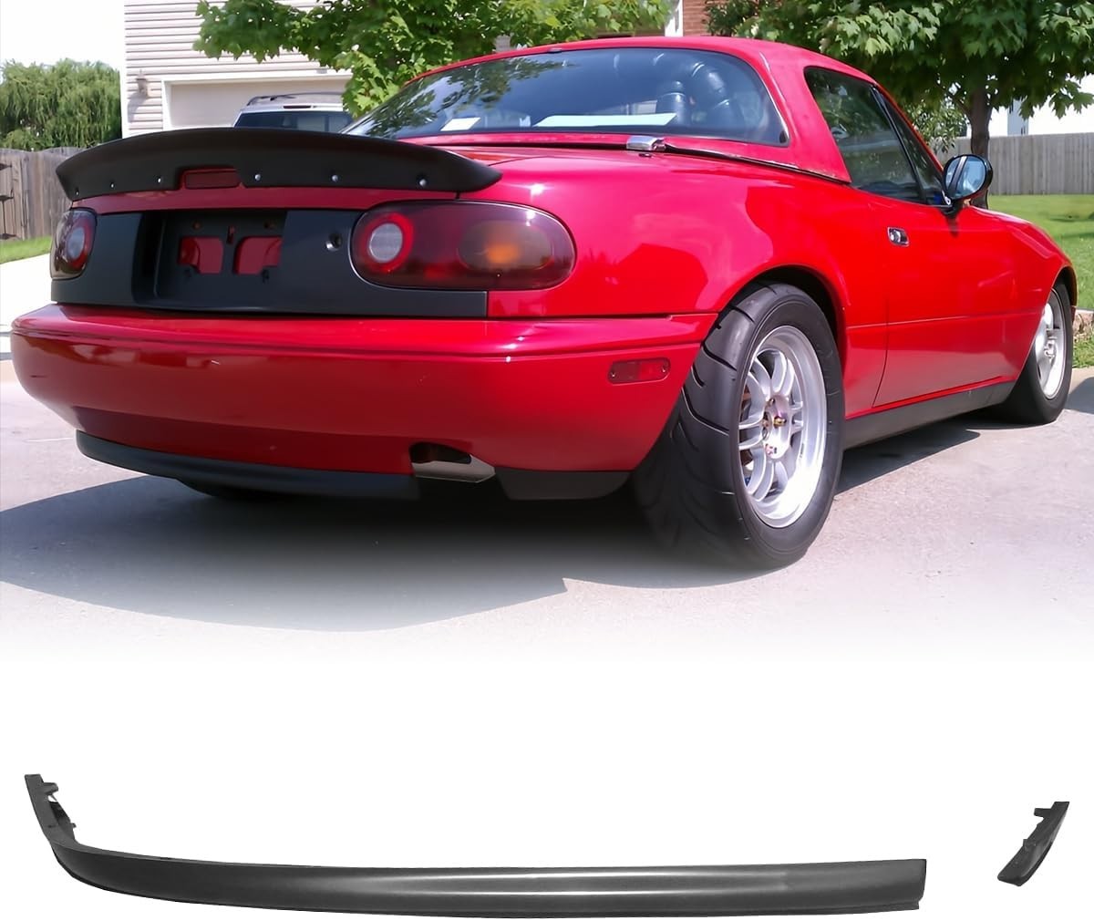 Rear Bumper Lip Diffuser Spoiler, for 1990-1997 Mazda Miata, RS