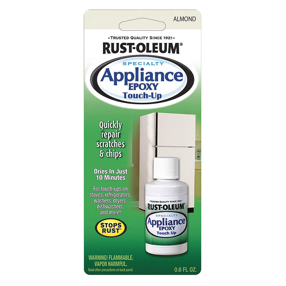 RUST-OLEUM 203001 Appliance Touch Up Paint,Almond,0.6 oz 34CJ36