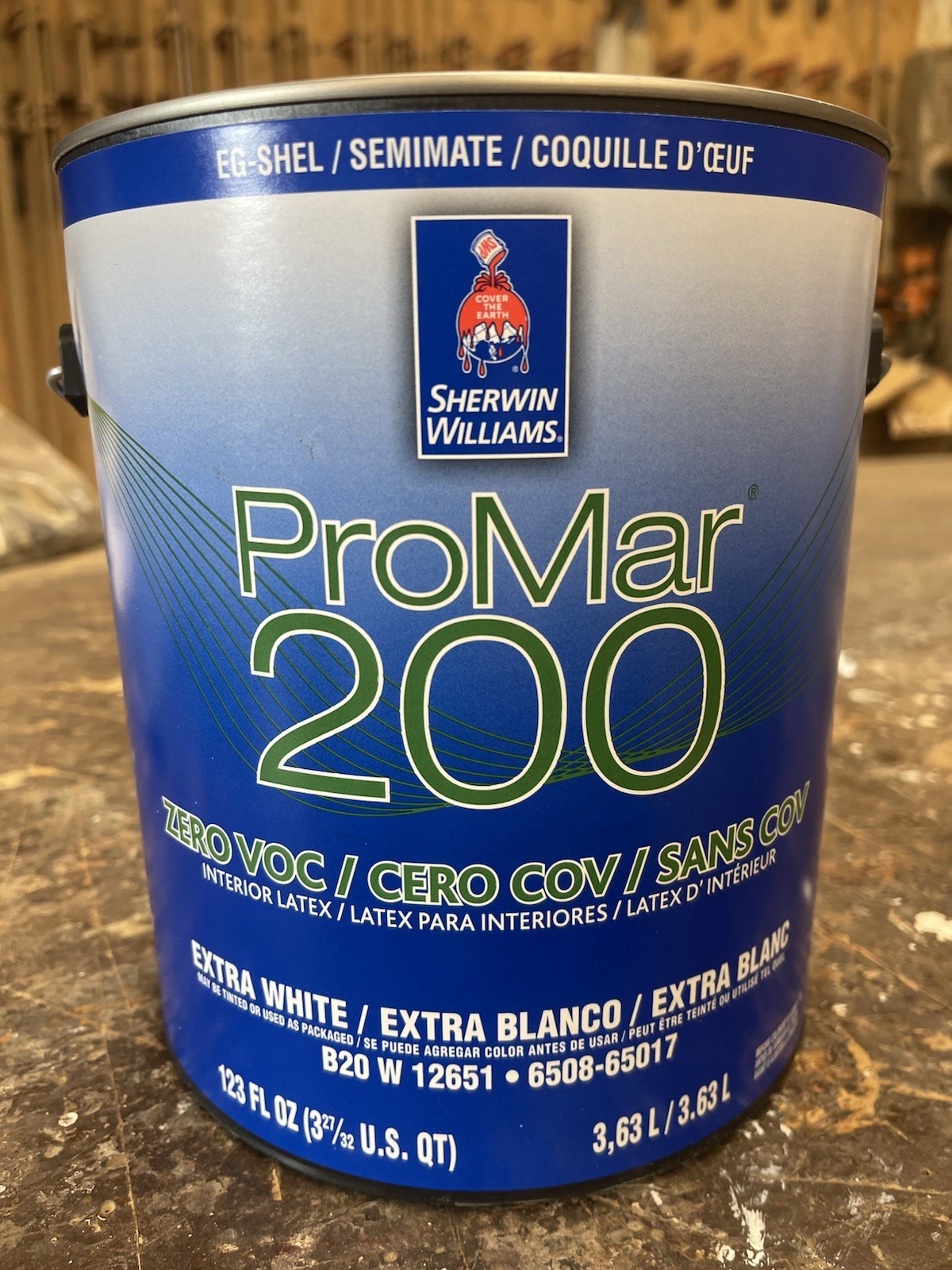1 Gal. Sherwin Williams ProMar 200 Interior Paint/ Light Taupe / Eg-Shel