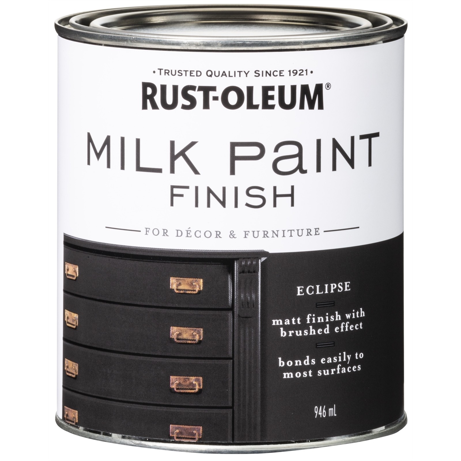 Rust-Oleum 946ml Eclipse Milk Paint Finish
