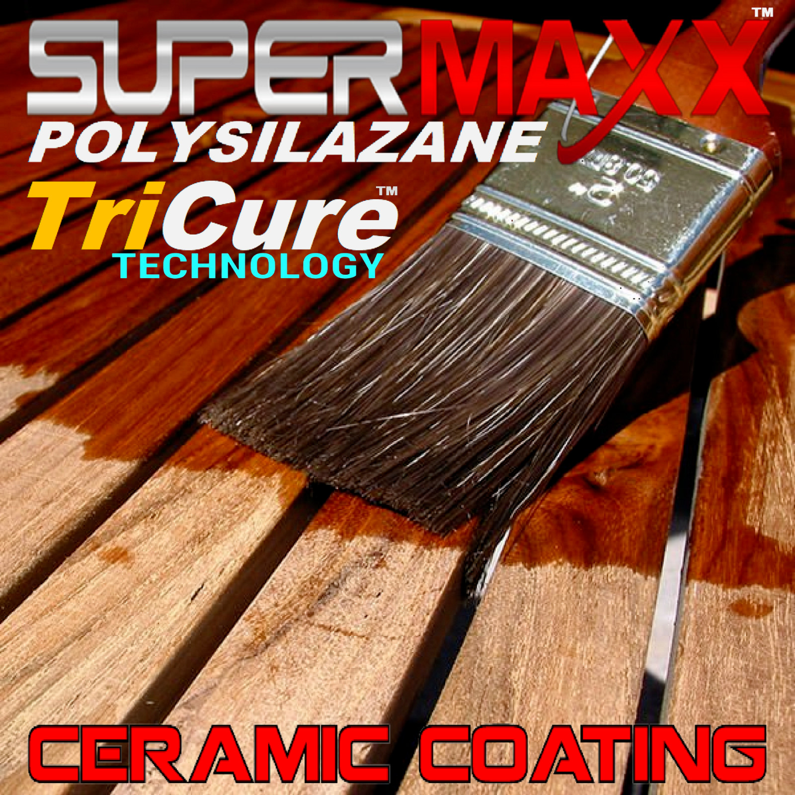 MARINE BOAT CERAMIC COATING ULTIMATE TEAK WOOD DECK TRIM PROTECTION VALUE SIZE