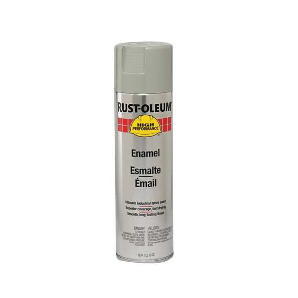 Rust-Oleum V2183838 Rust Preventative Spray Paint, Light Machinery Gray, Gloss,