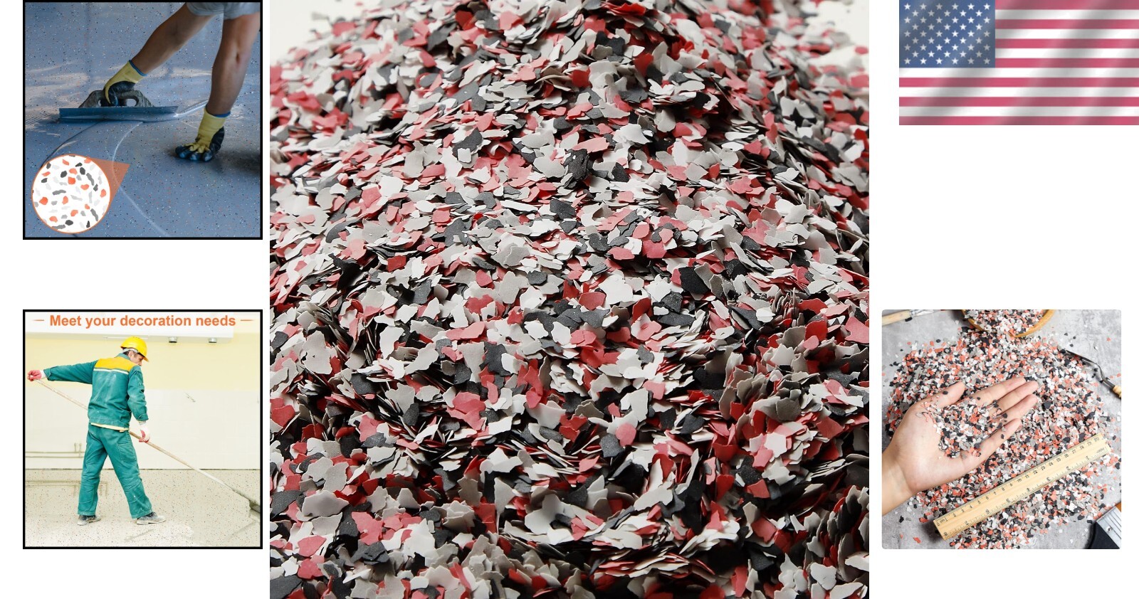 Versatile Interior/Exterior Floor Color Chips Kit – DIY Decor Solution