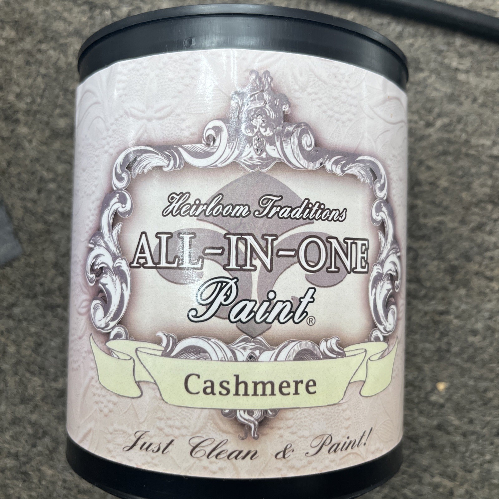 ALL-IN-ONE Paint – Cashmere, 32 Fl Oz Durable Cabinet & Furniture Paint Heirloom