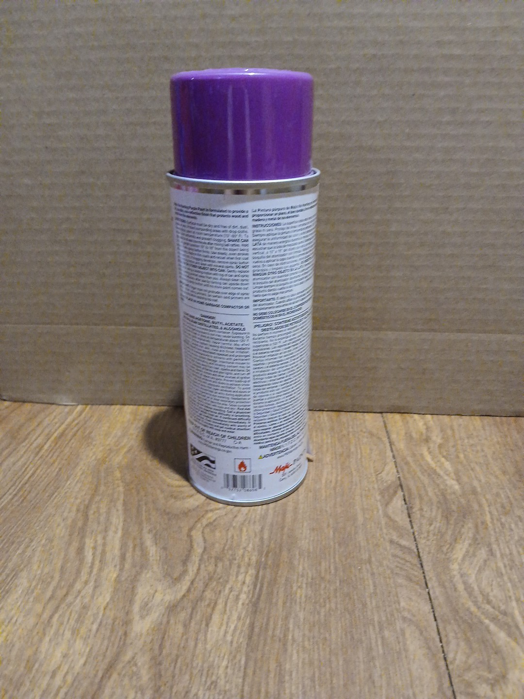 Majic Spray Paint 12 Fl Oz No Hunting Purple 12 Ounce Paint