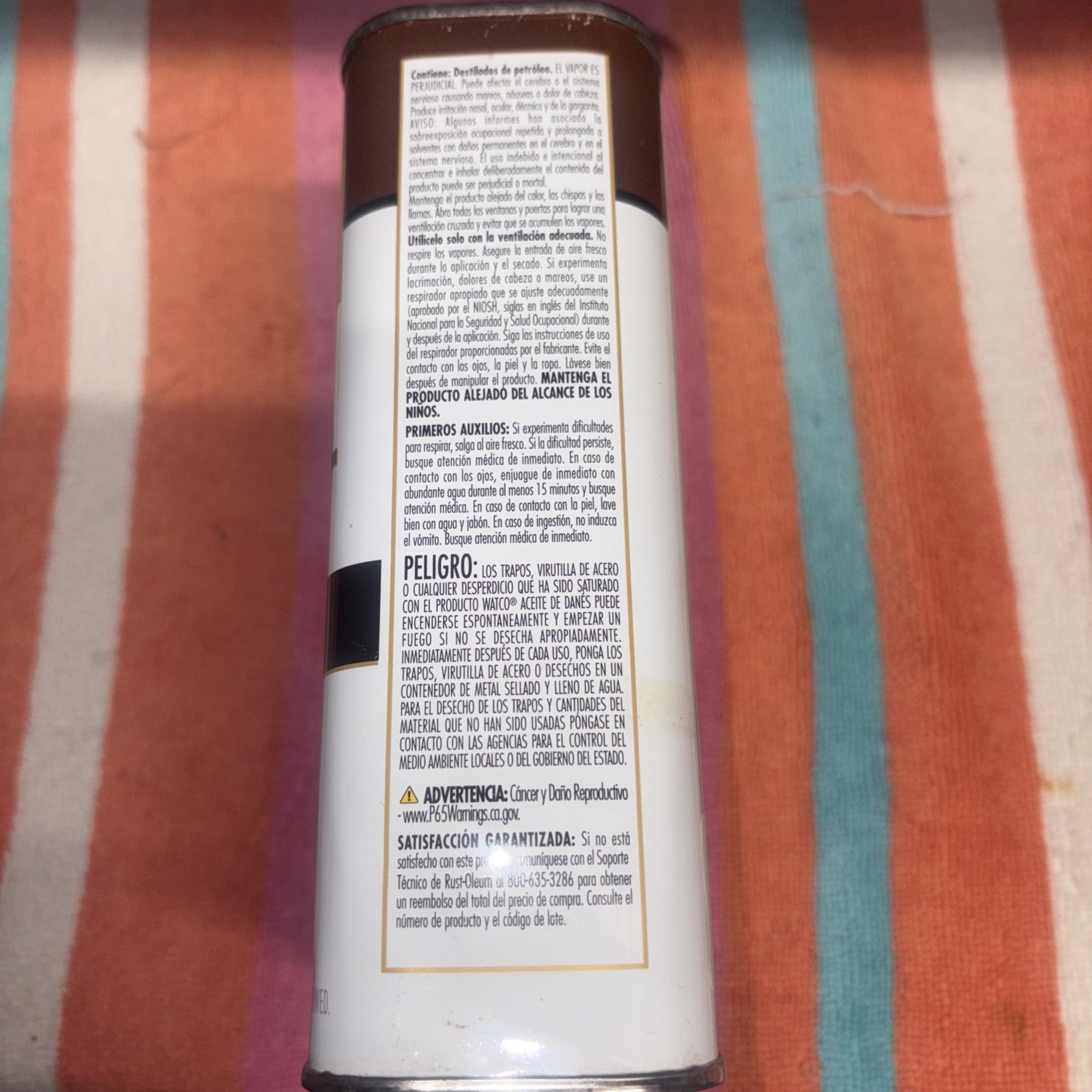 Rust-Oleum Watco Danish Oil Wood Finish, Low VOC, Quart Medium Walnut One Qt.