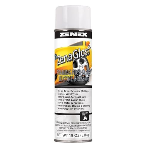 ZenaGloss – Foaming High Gloss Protectant | Water-Based Plastic, Rubber & 2