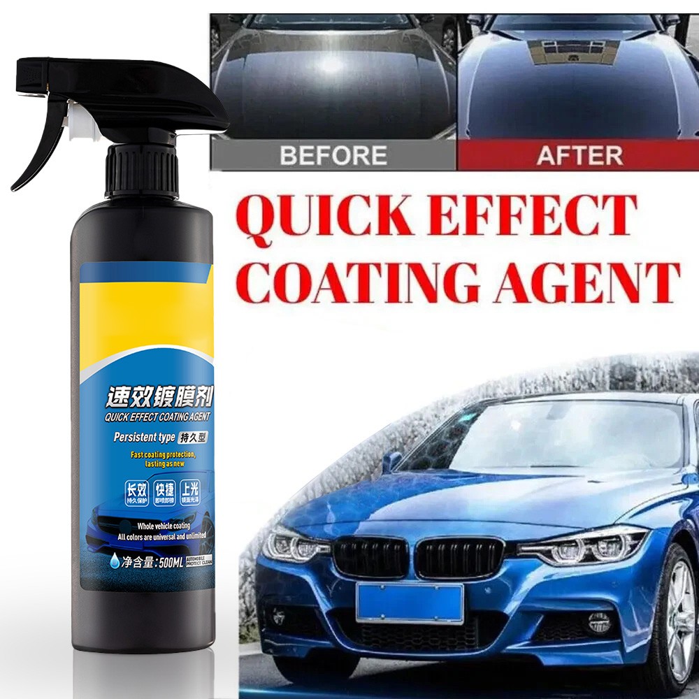 Car Coating Spray – 16.9 fl oz Waterless Ceramic Coating Car Wax (500ml)