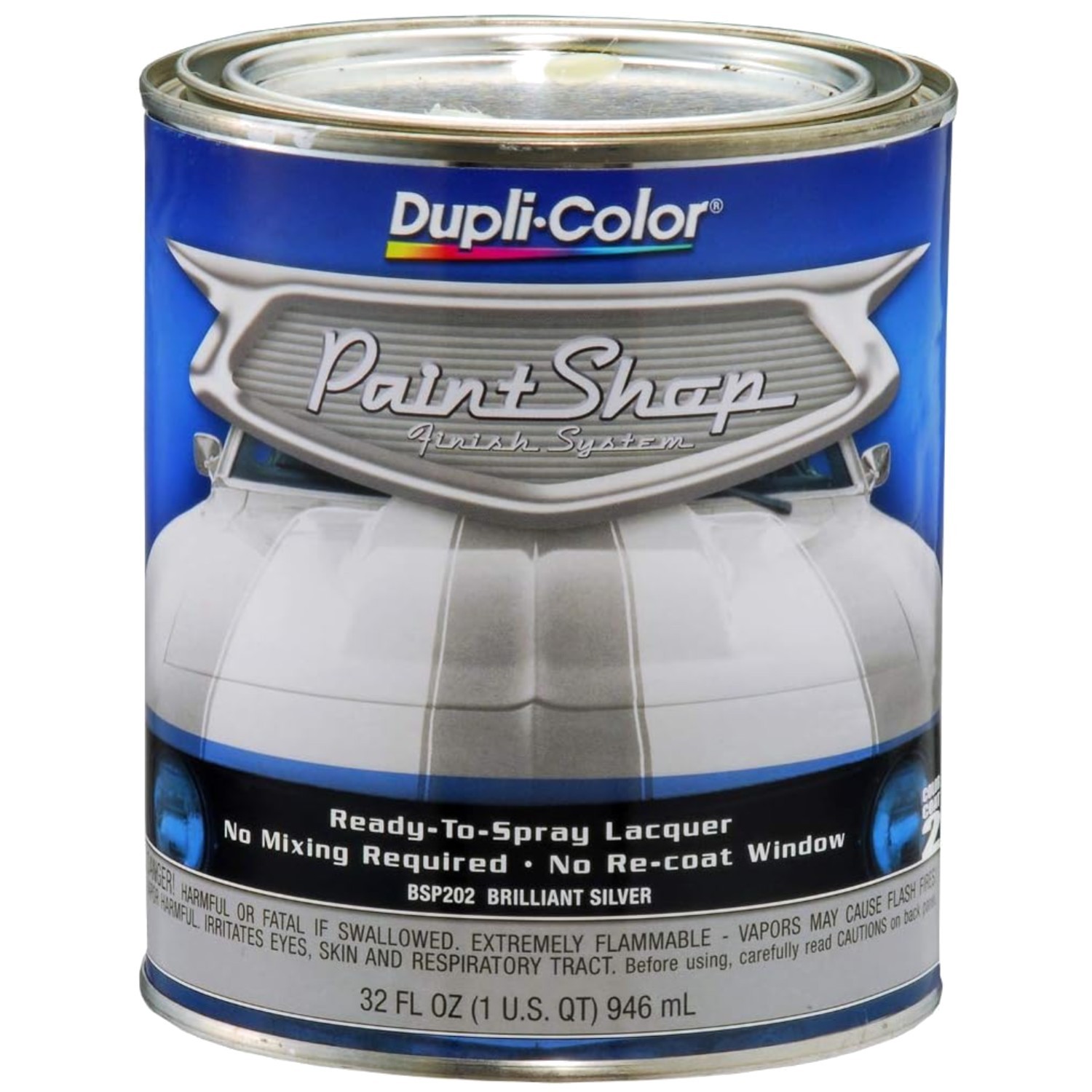 Paint Shop Finish System – Vibrant Silver