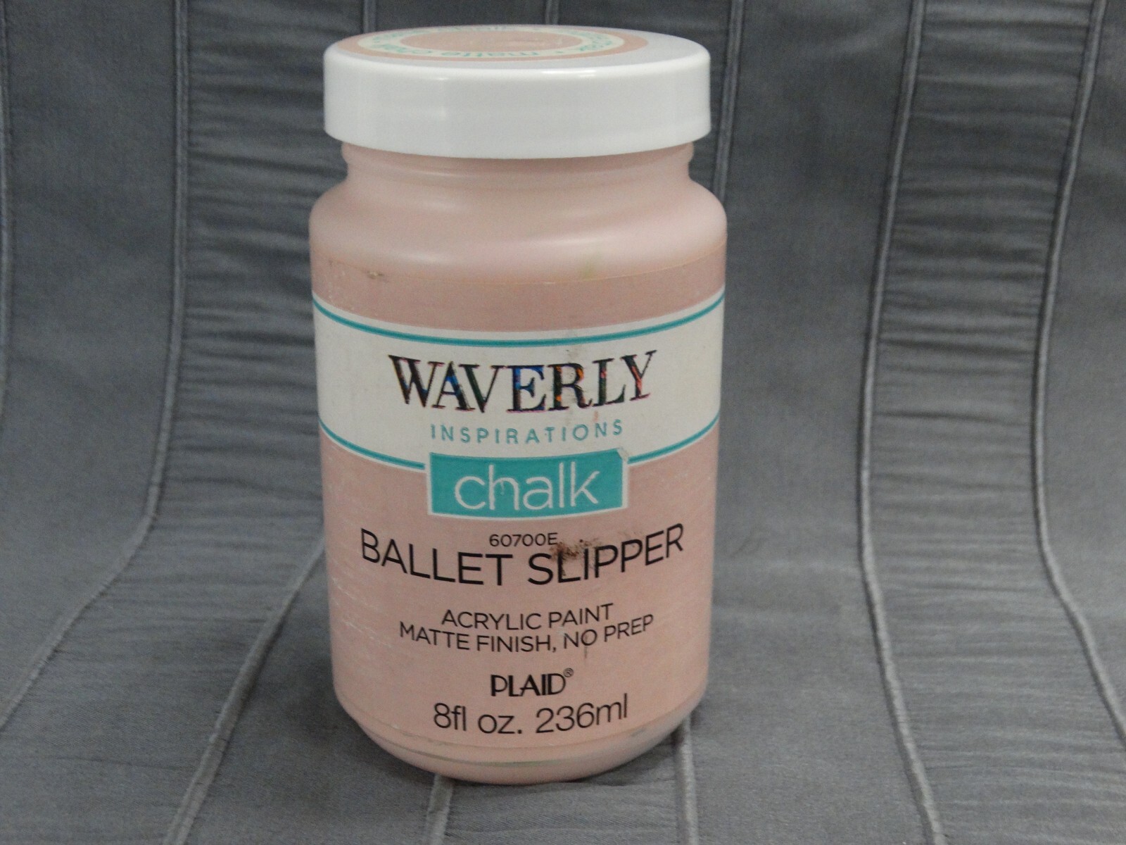 Waverly Inspirations Chalk Acrylic Paint 8 Fl Oz, Ballet Slipper Pink