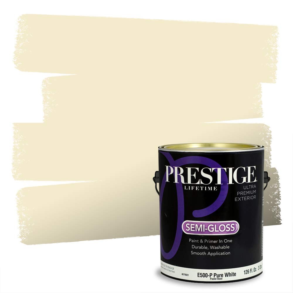 Prestige Exterior Paint And Premiumr In One Sunny Side Up Semi-Gloss 1 Gallon