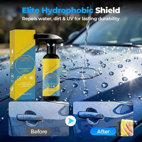 Nano Quick Coat Restore Coating Spray, 2026 Advanced Automobile Quick-Acting