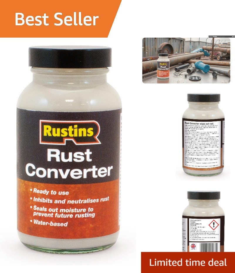 250ml Rust Neutralizer – Waterproof Water-Based Renovator for Indoor/Outdoor Use