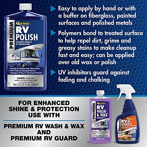 Premium RV Polish – Ultimate Protection for Fiberglass, Painted Surfaces &