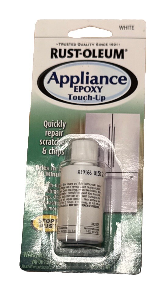 Rust-Oleum Appliance Epoxy Touch Up Paint, 0.6 Fl Oz (Pack of 1)