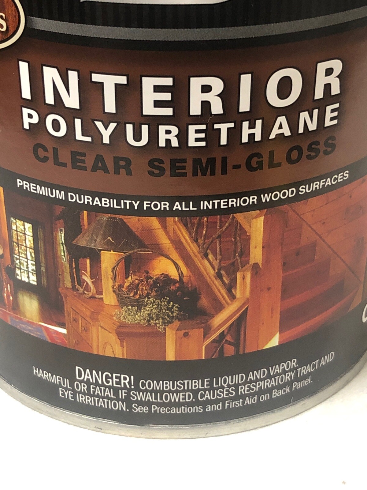 Deft PPG 224 Clear Semi Gloss Interior Polyurethane Quart Oil Based