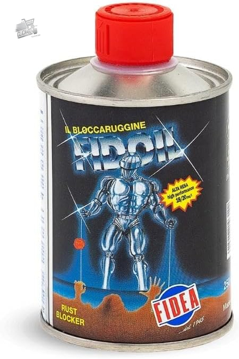 Fidoil Anti-Rust Lock Protective Metals Paint Iron Enamel Clear