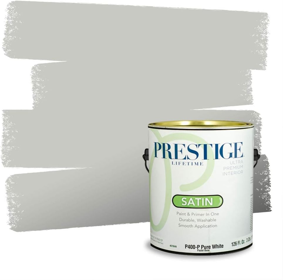 PRESTIGE Paints Interior Paint and Primer In One, 1-Gallon, Satin, Comparable