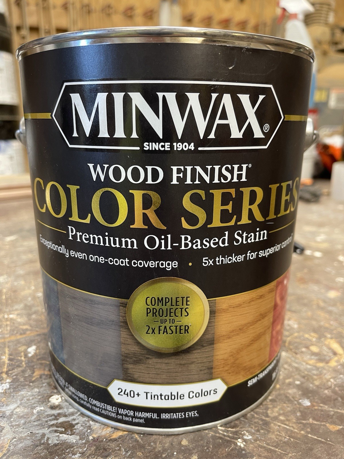 Minwax Color Series Stain for Interior Wood Surfaces Custom Early American / Gal