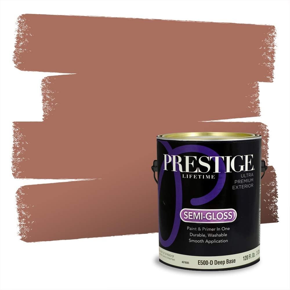 Exterior Paint & Primer in One — 100% Acrylic Latex, Semi-Gloss, Low VOC