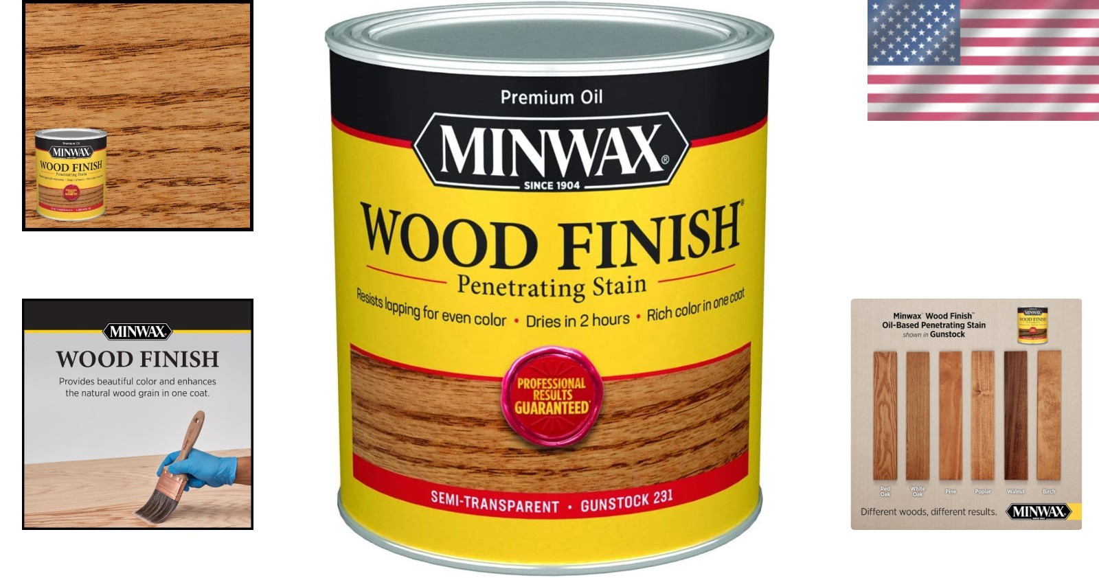 Transform Your Space with 1 Quart Gunstock Wood Finish – Easy Application Stain