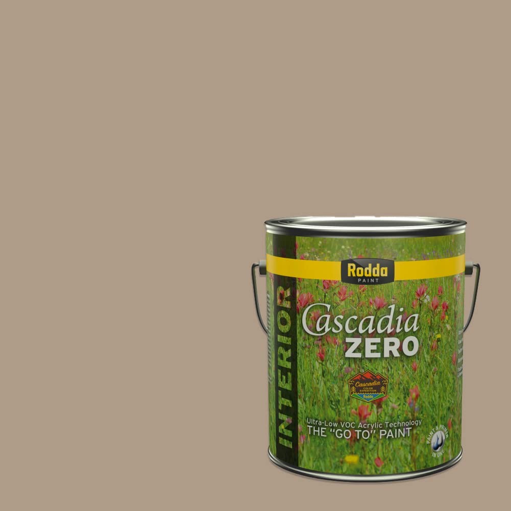 Rodda Paint Rodda Cascadia Zero Interior Flat In One 1-Gallon Village Crier
