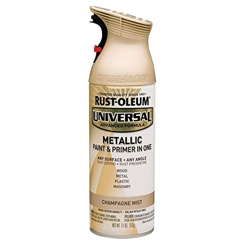 Rust Oleum Universal Spray Paint 11Oz Pack Of 6 Champagne Mist All Surface Paint