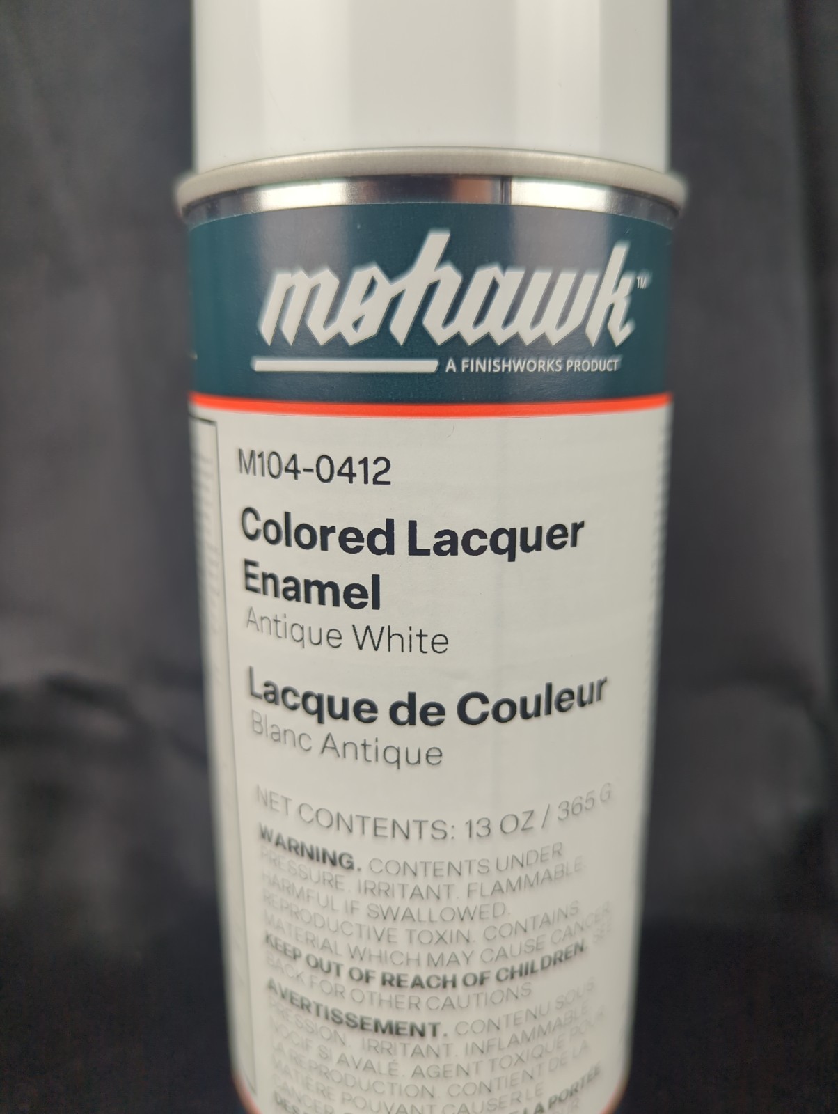 Mohawk M104-0412 Colored Lacquer Enamel Antique White 13 ounces