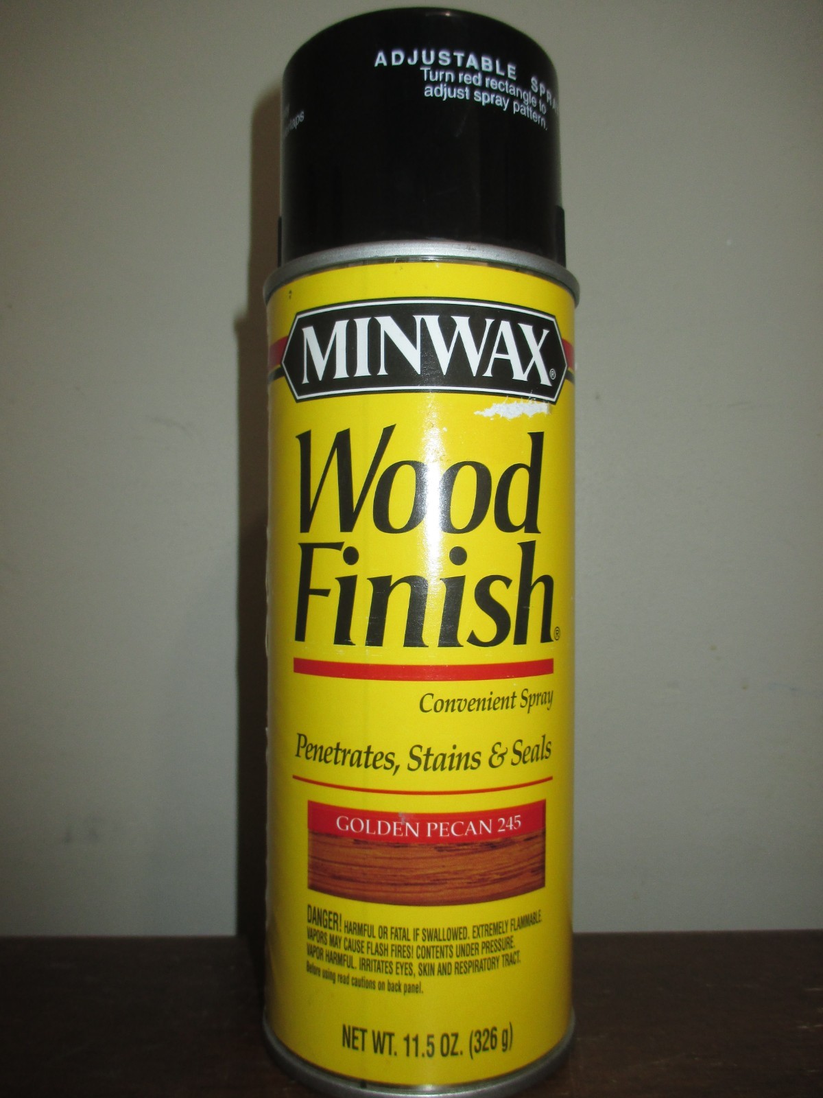 Minwax Wood Finish Aerosol Penetrating Stain Spray Golden Pecan 245 11.5 Oz Can