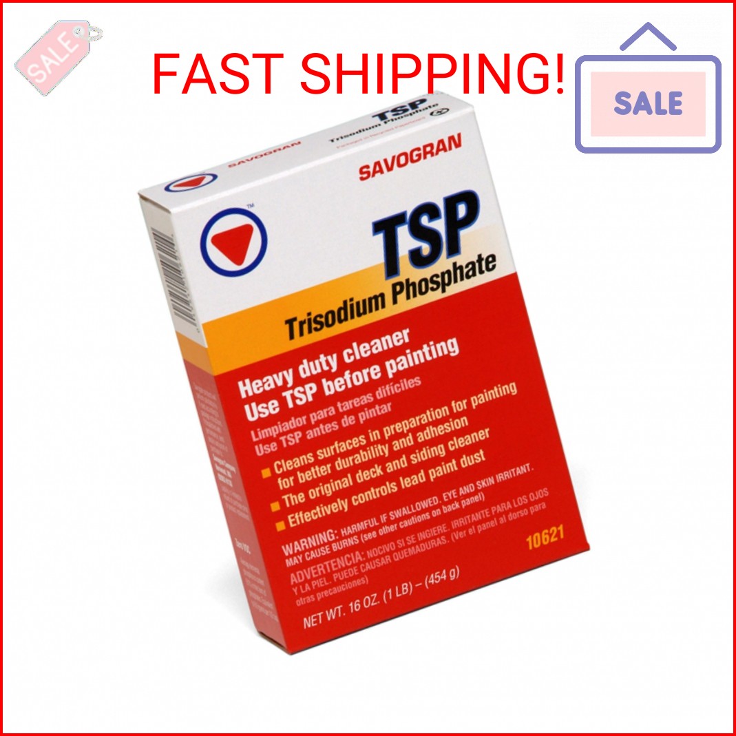 Savogran 10621 Trisodium Phosphate (TSP) 1LB (16oz)