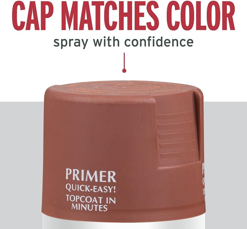 Rust-Oleum 7769830 Stops Rust Rusty Metal primer Spray, 12 oz, Flat Brown