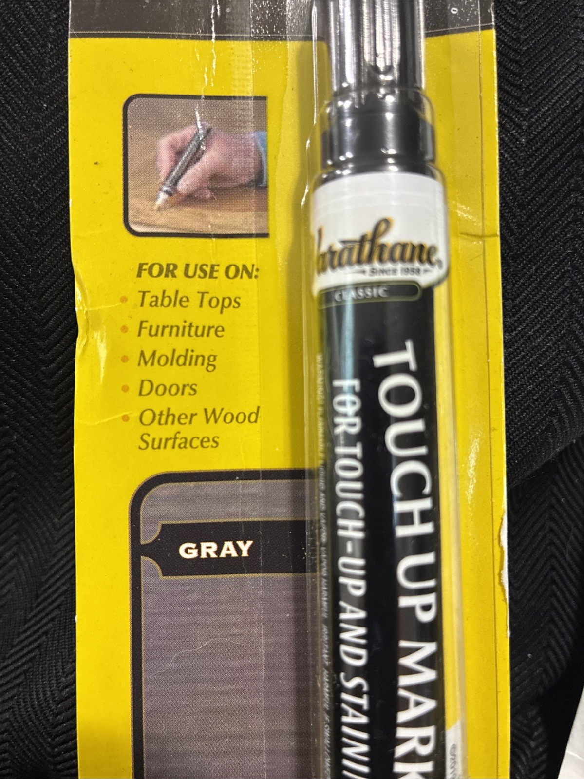 (2pack)Varathane Wood Stain Touch-Up Marker For Grey
