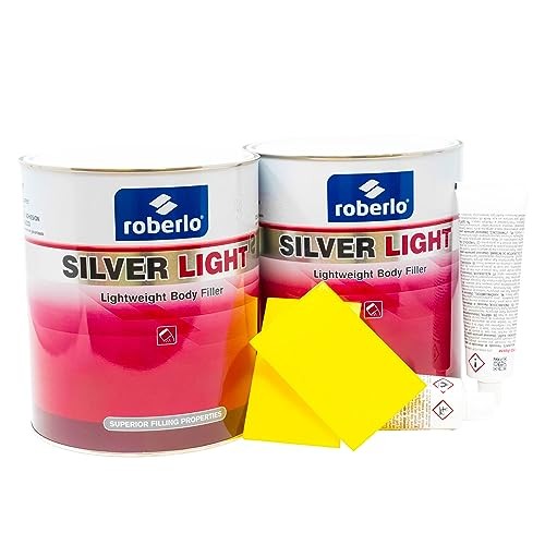 Silver Light Lightweight Body Filler – Ultra Lightweight & Paintable for Car