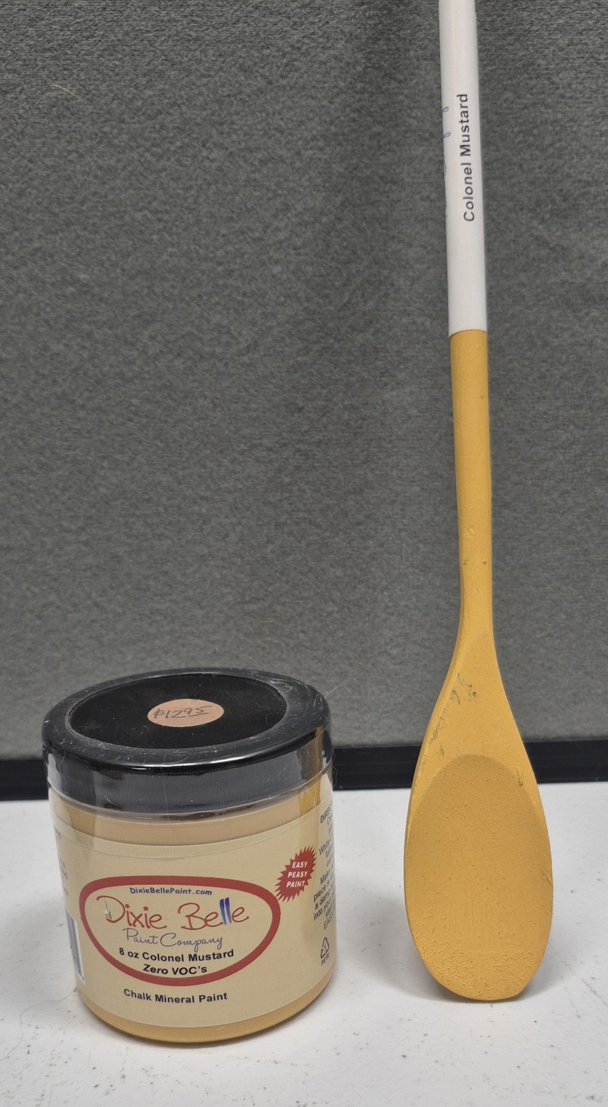Dixie Belle Paint Chalk Mineral Paint 8oz “Colonel Mustard” Color New Furniture
