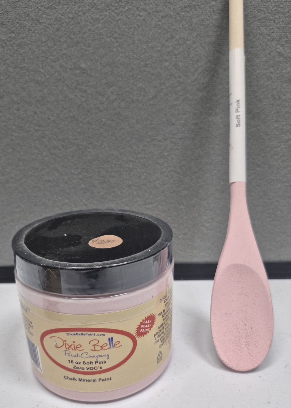 Dixie Belle Paint Chalk Mineral Paint 8oz “Soft Pink” Color New Furniture