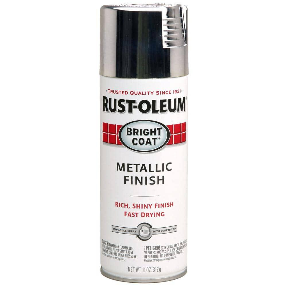 RUST-OLEUM 11 Oz. Bright Chrome Metallic Finish Spray Paint